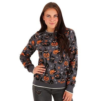 Sweater Halloween Kitty Unik Untuk Dewasa